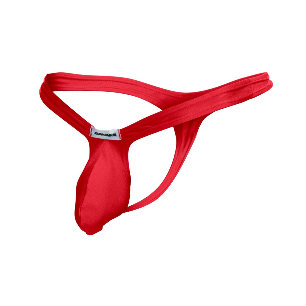 MaleBasics JUSTIN + SIMON Classic Male Bulge Thong Red