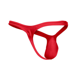 MaleBasics JUSTIN + SIMON Classic Male Bulge Thong Red