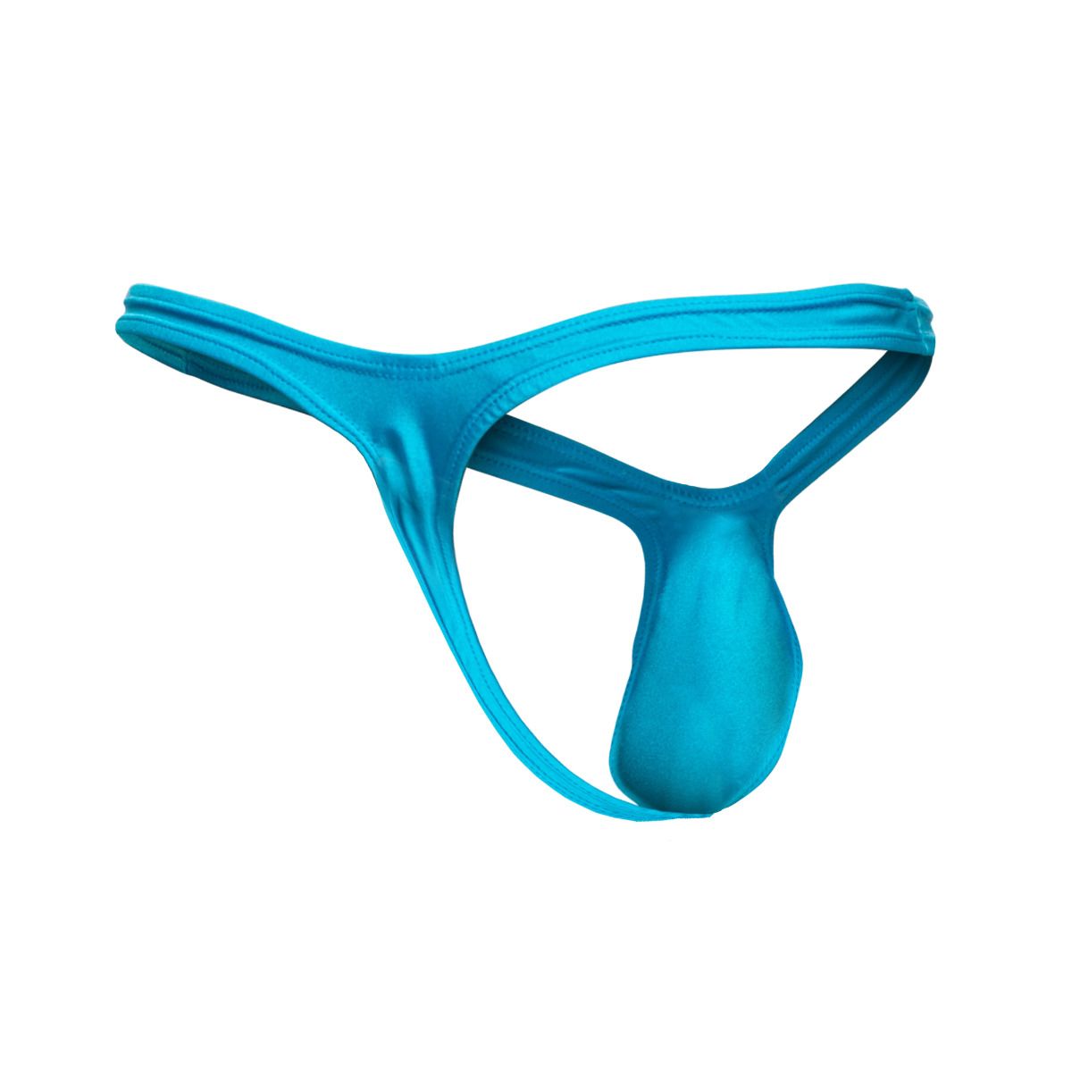 MaleBasics JUSTIN + SIMON Classic Male Bulge Thong Turquoise