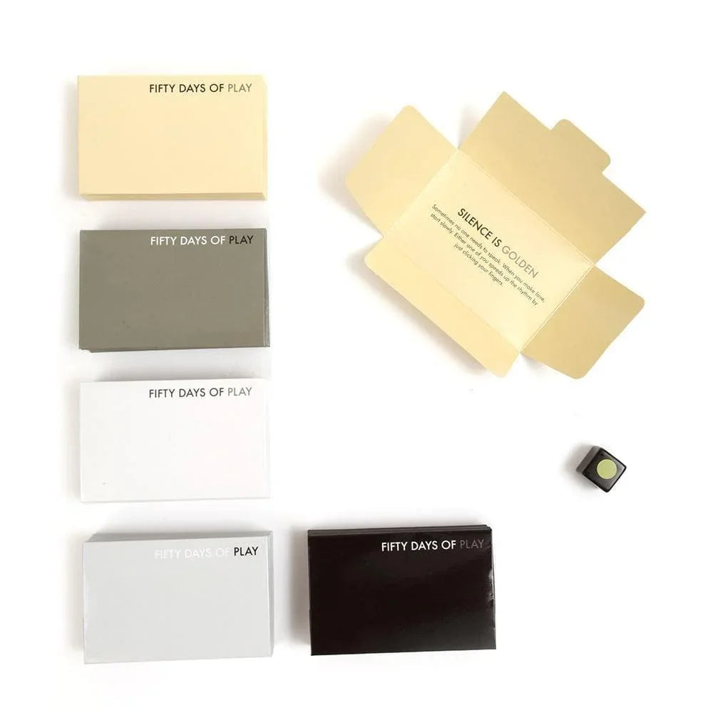 Fifty Days of Play - Bondage Bundle Collection Adult Foreplay and Sex Game for Couples - Romantic Blessings