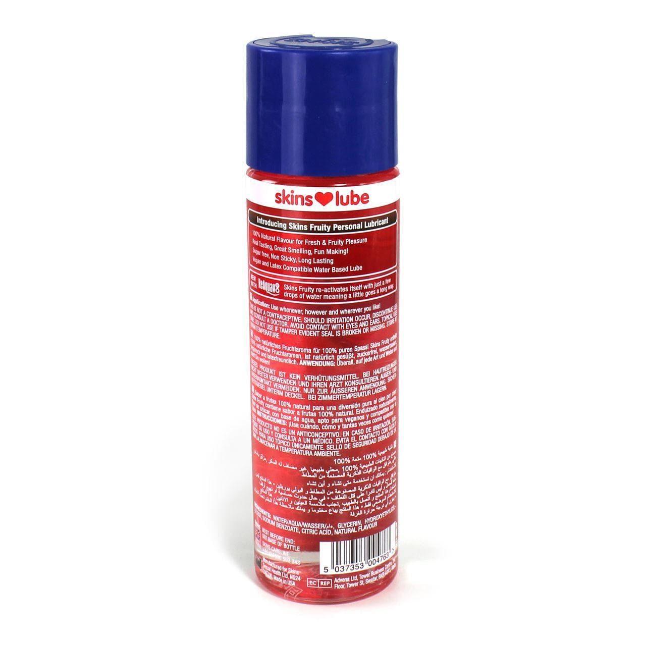 Skins Watermelon Fruit Water Based Lubricant 4.4 oz - Romantic Blessings