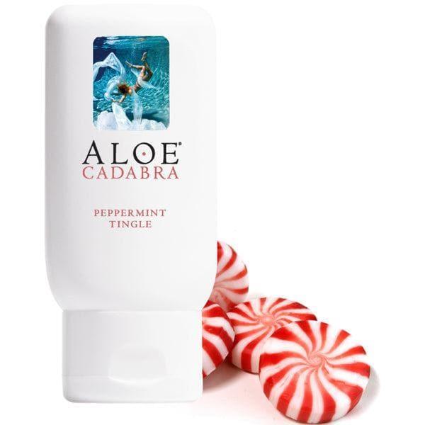 Aloe Cadabra Organic 2-in-1 Personal Lubricant & Vaginal Moisturizer Peppermint Tingle 2.5 OZ - Romantic Blessings