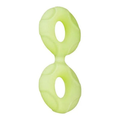 Forto F-81 Double Penis and Scrotum Ring Liquid Silicone Glow in the Dark - Romantic Blessings