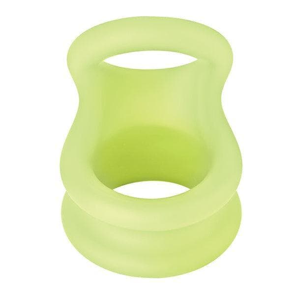 Forto F-20 Penis Ring and Balls Stretcher Liquid Silicone Glow in the Dark - Romantic Blessings