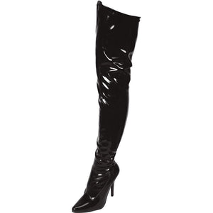 LapDance Shoes 18" Black Thigh High Boot - Romantic Blessings