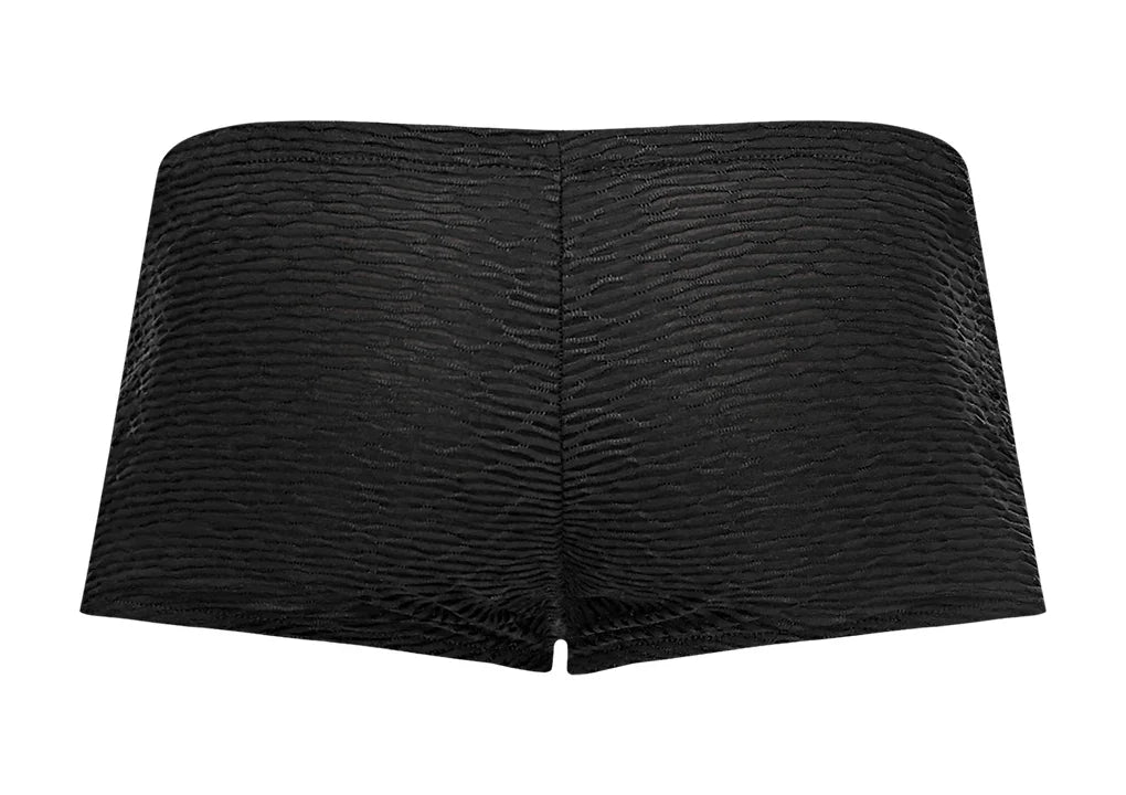 Male Power Sneak Peek Mini Short Black