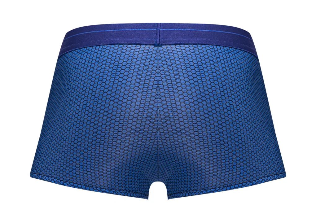 Male Power Sexagon Mini Short Royal Blue