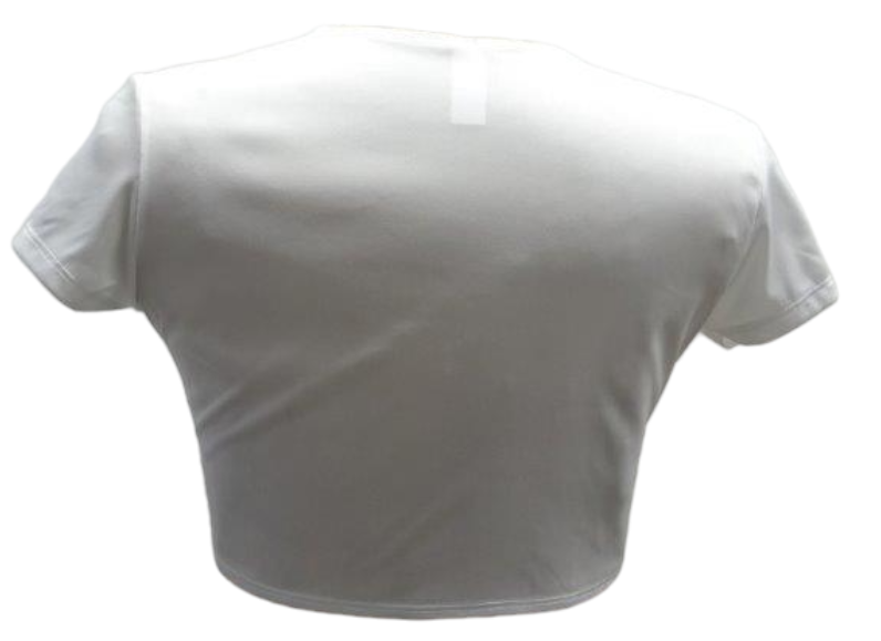 Escante Short Sleeve Tie Front Shirt White