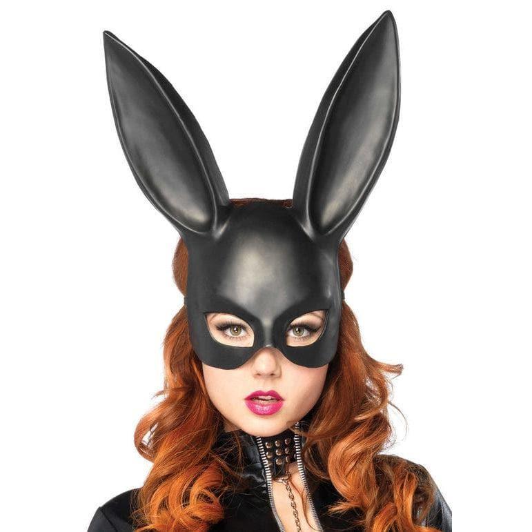 Leg Avenue Bondage Bunny Mask One Size Black - Romantic Blessings