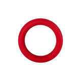 Forto F-64 100% Silicone Wide Penis Ring Red - Romantic Blessings