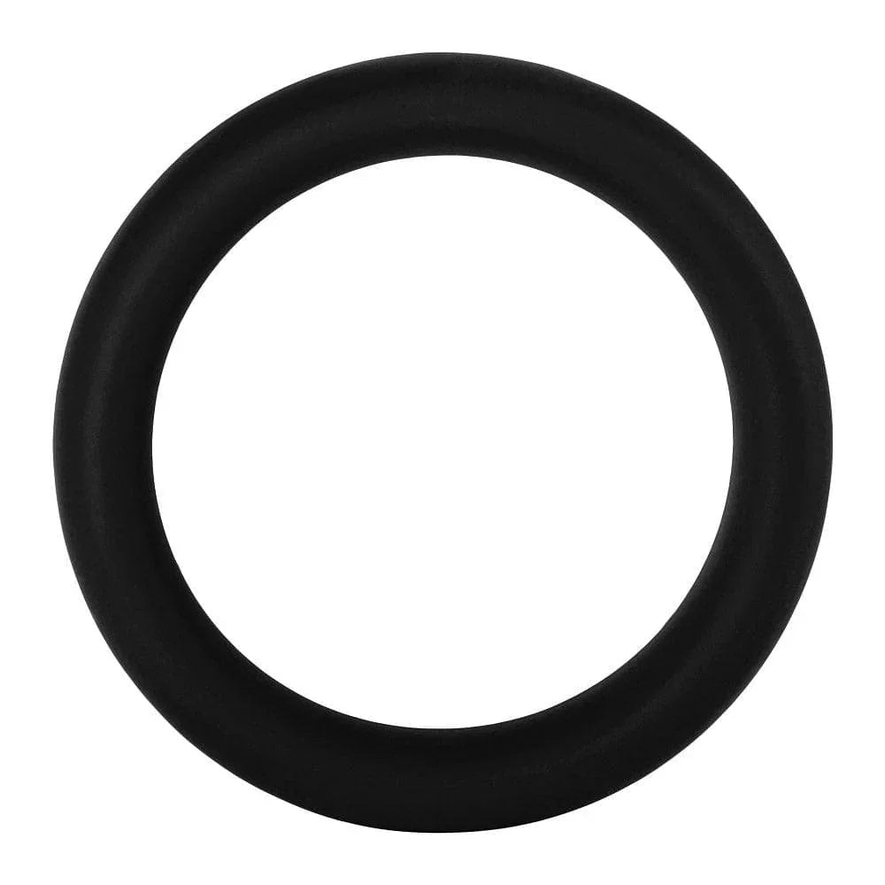 Forto F-64 100% Silicone Wide Penis Ring Black - Romantic Blessings