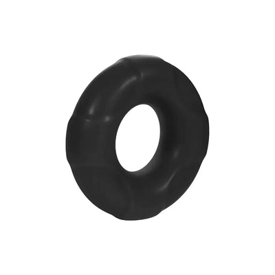 Forto F-33 100% Liquid Silicone Penis Ring Black - Romantic Blessings
