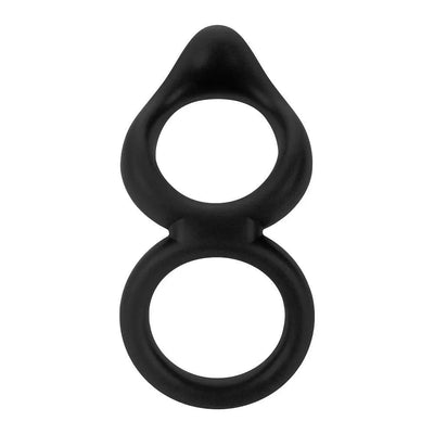 Forto F-88 Double Ring 100% Liquid Silicone Penis and Scrotum Ring - Romantic Blessings