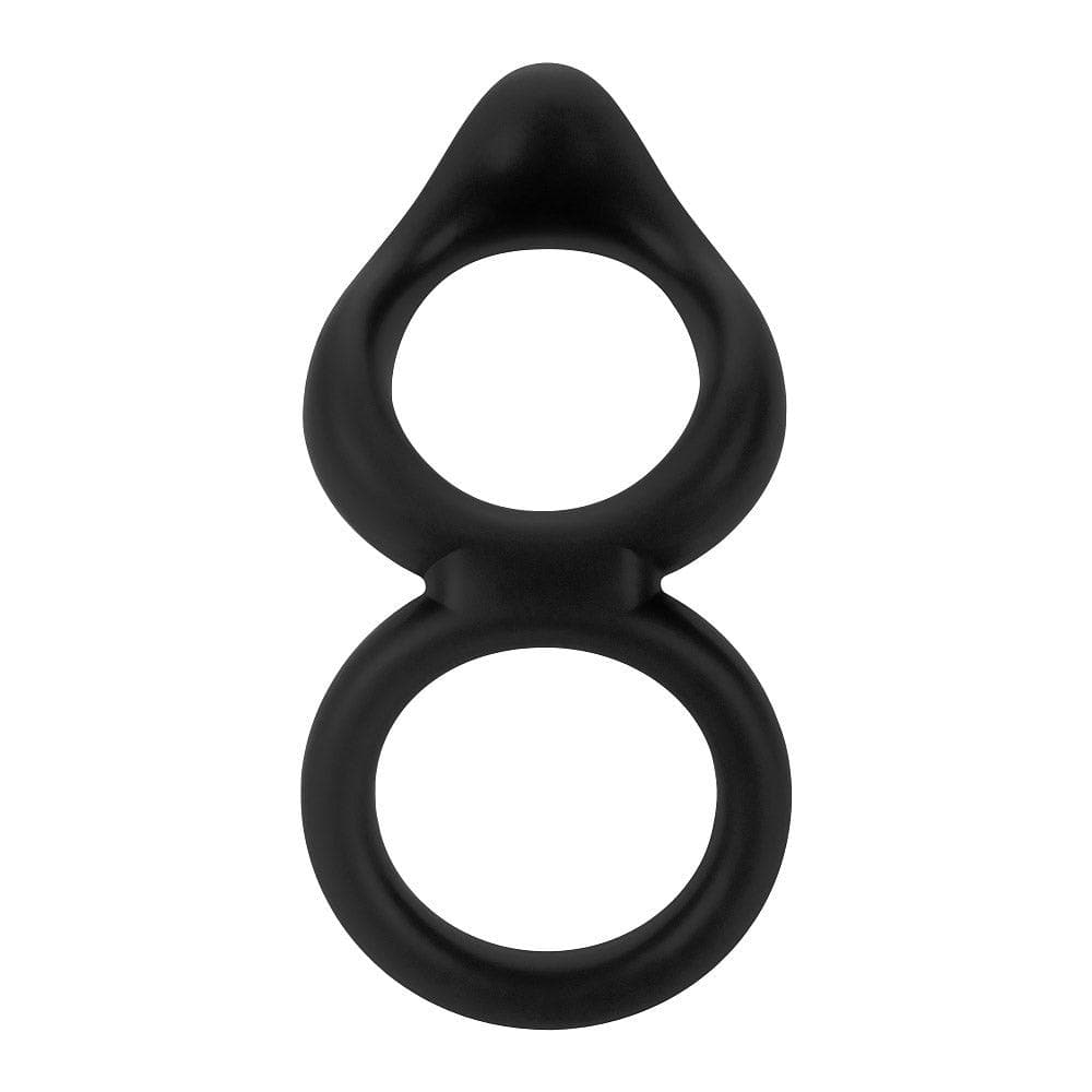 Forto F-88 Double Ring 100% Liquid Silicone Penis and Scrotum Ring - Romantic Blessings