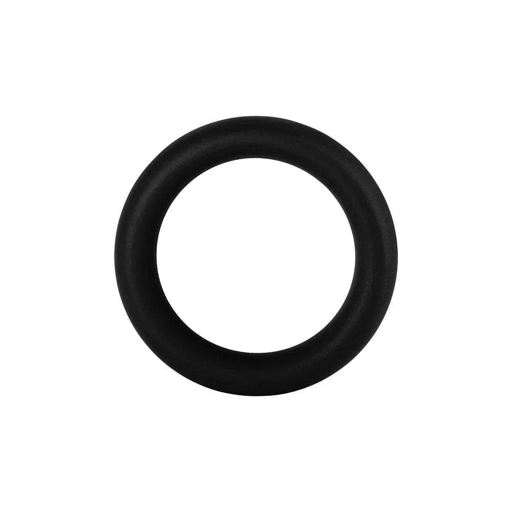 Forto F-64 100% Silicone Wide Penis Ring Black - Romantic Blessings