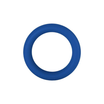 Forto F-64 100% Silicone Wide Penis Ring Blue - Romantic Blessings