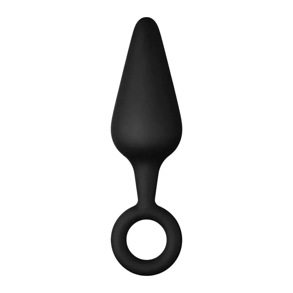 Forto F-10 Silicone Plug With Pull Ring Black - Romantic Blessings
