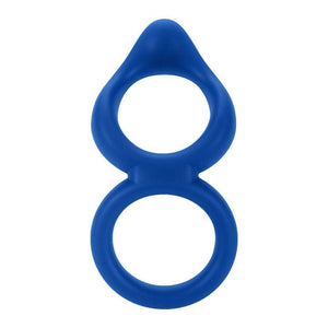 Forto F-88 Double Ring 100% Liquid Silicone Penis and Scrotum Ring - Romantic Blessings