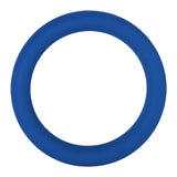 Forto F-64 100% Silicone Wide Penis Ring Blue - Romantic Blessings
