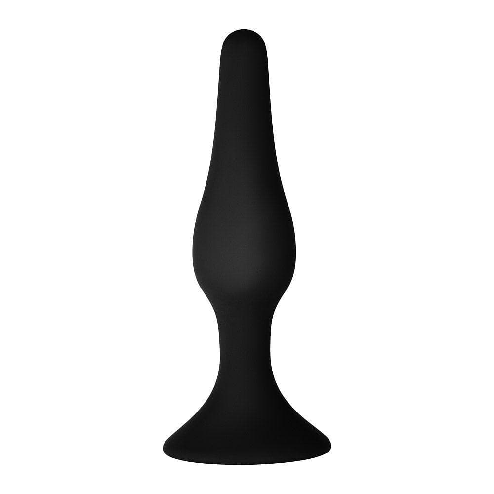 Forto F-11 Lungo Butt Plug with Suction Cup Base Black - Romantic Blessings