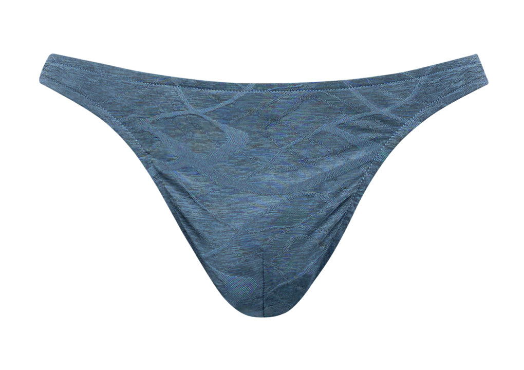 Male Power Inter-Mingle Moonshine Jock Brief Blue