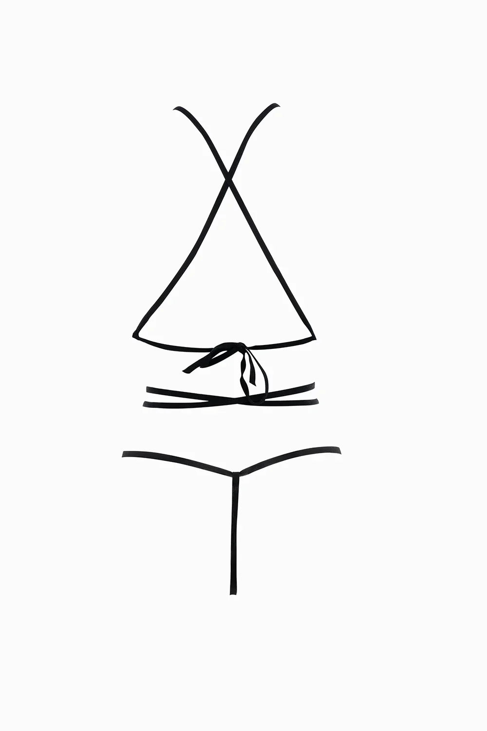 Allure Nicola Mesh Open Cup Mesh Teddy Black