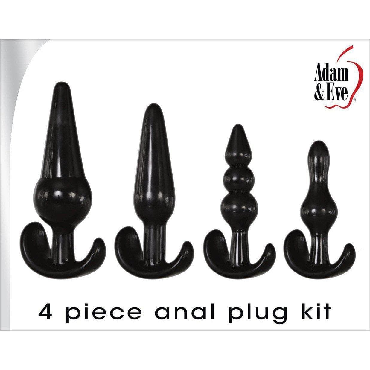 4 Pc Waterproof Thermoplastic Anal Plug Kit - Romantic Blessings