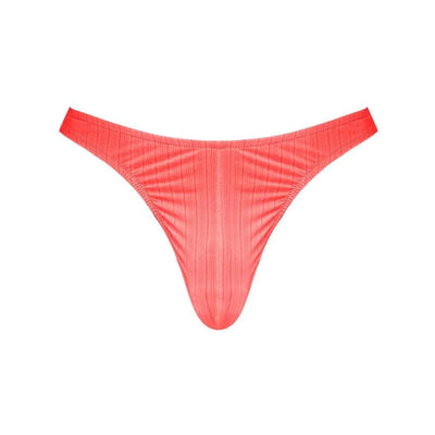 Male Power Barely There Bong Thong Coral - Romantic Blessings