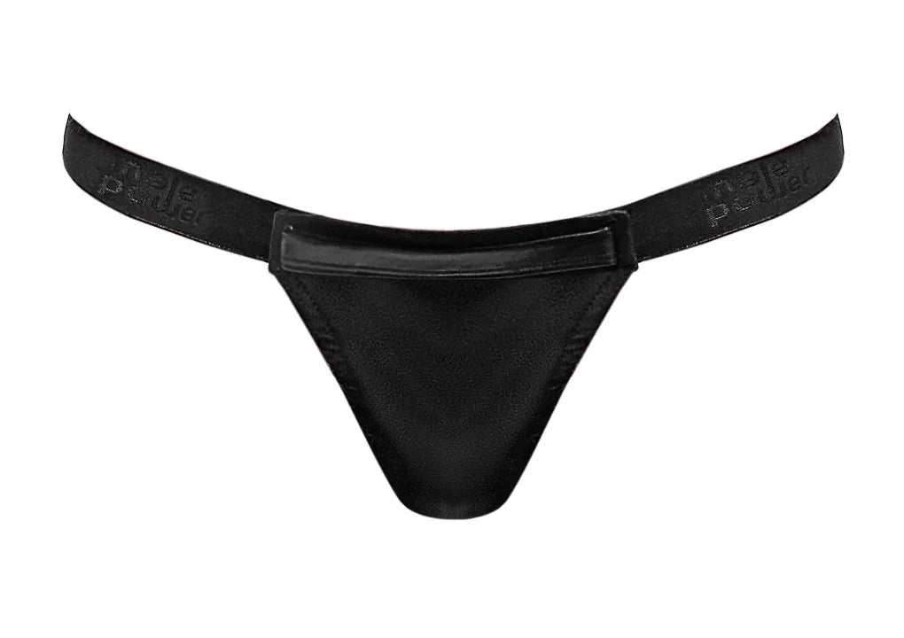 Male Power Grip & Rip Rip off Thong Black