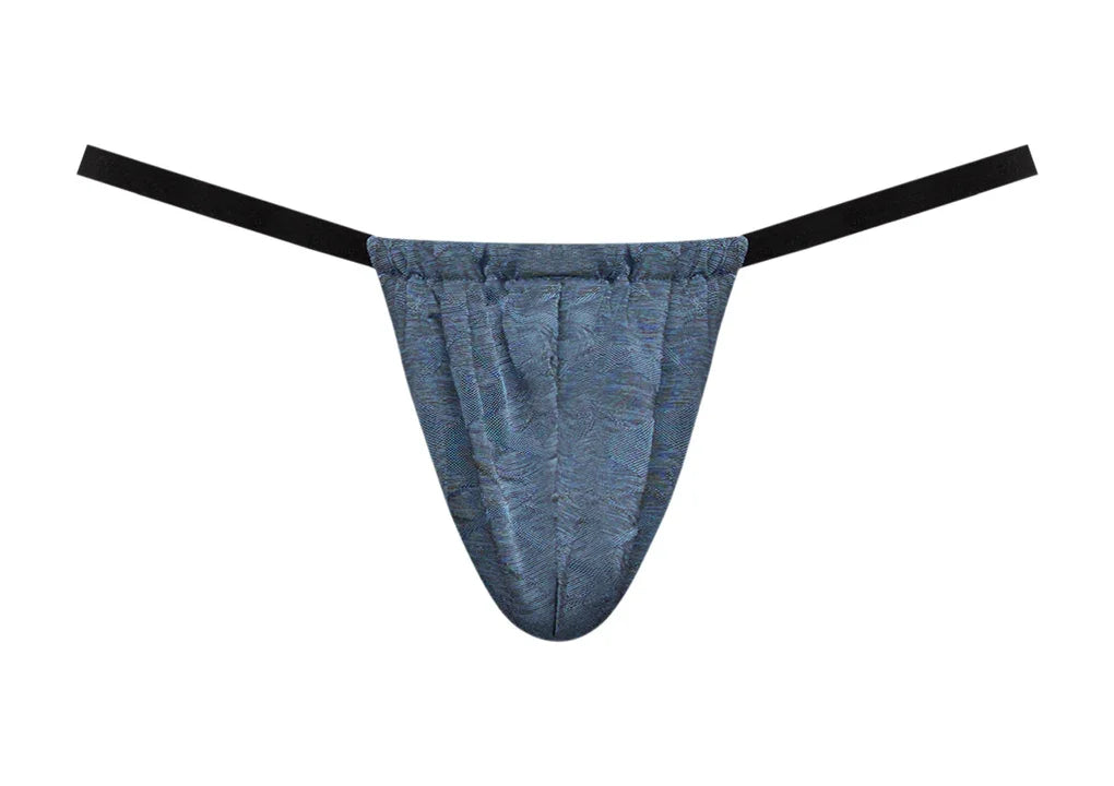 Male Power Inter-Mingle Posing Strap Blue One Size