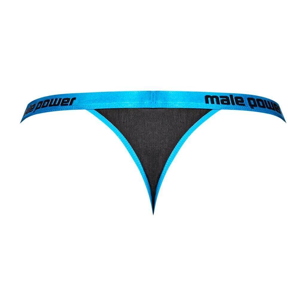 Male Power Casanova Uplift Thong Black - Romantic Blessings