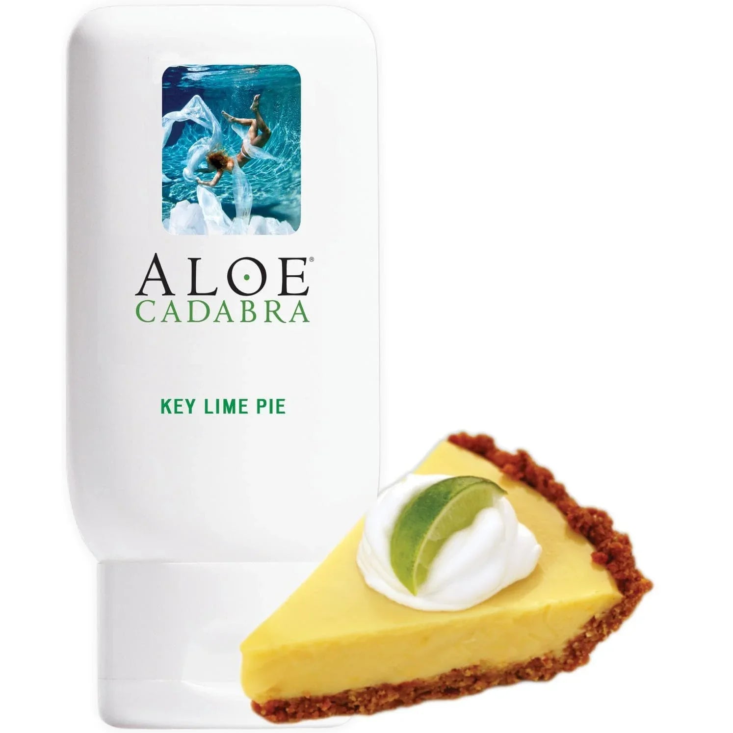 Aloe Cadabra Organic 2-in-1 Personal Lubricant & Vaginal Moisturizer Key Lime Pie 2.5 oz - Romantic Blessings