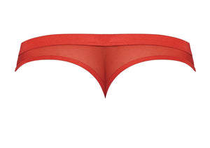 Male Power Hose Thong Red