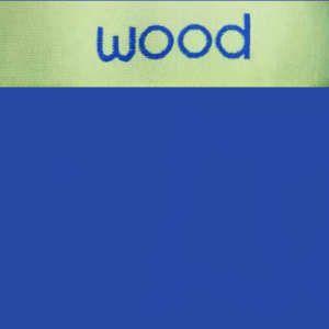 Wood Men's Soft Modal Cotton Blend Thong Azure - Romantic Blessings