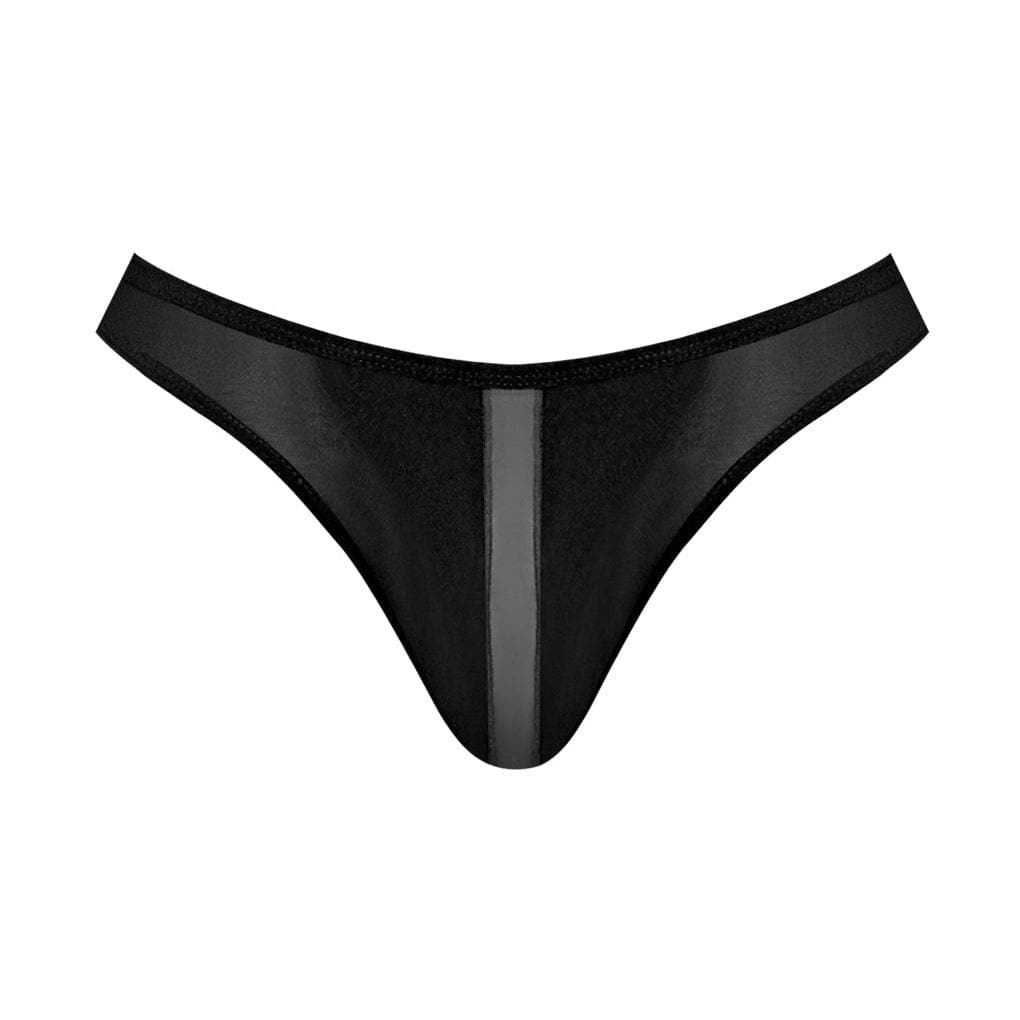 Male Power Landing Strip Bikini Brief Black - Romantic Blessings