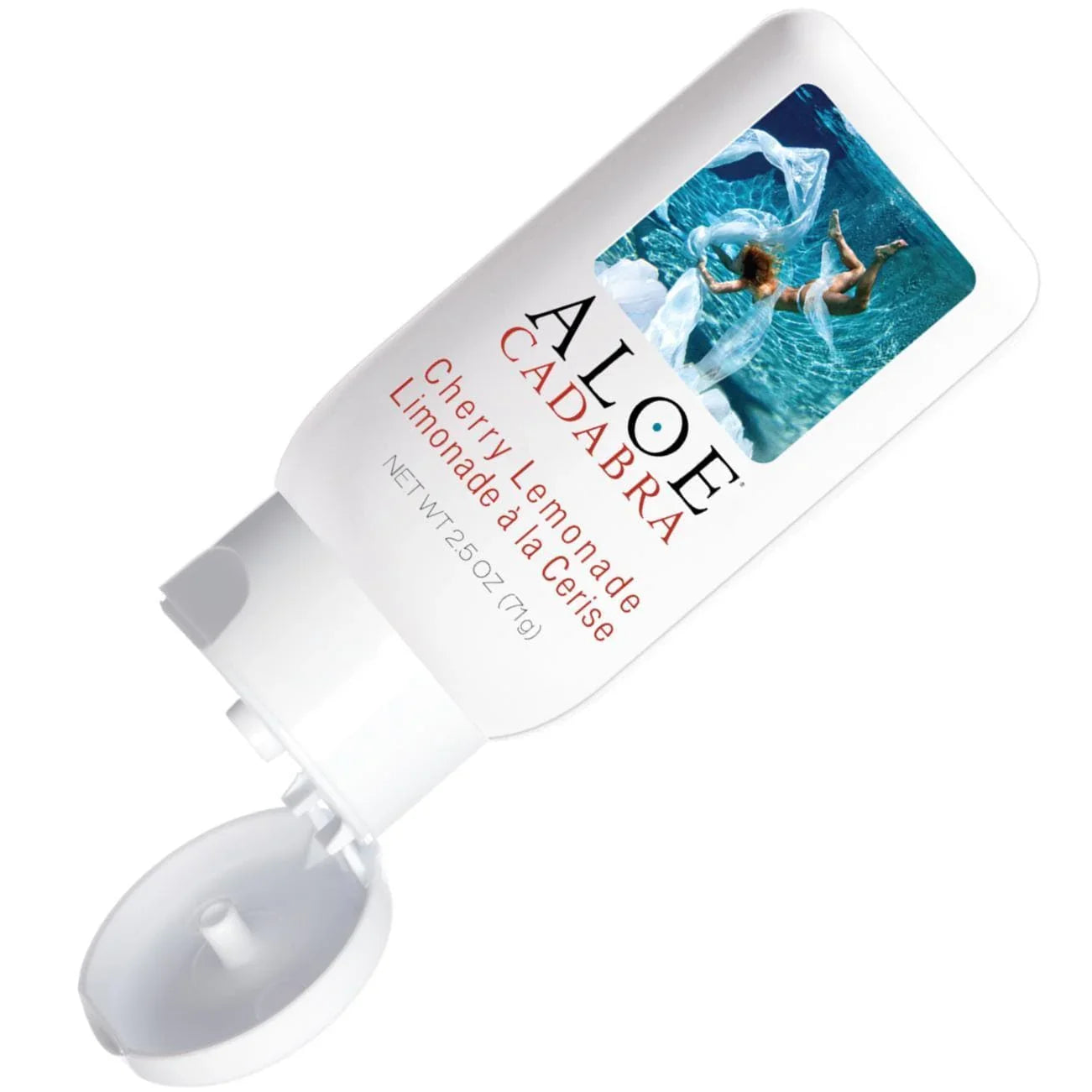 Aloe Cadabra Organic 2-in-1 Personal Lubricant & Vaginal Moisturizer Cherry Lemonade 2.5 oz - Romantic Blessings