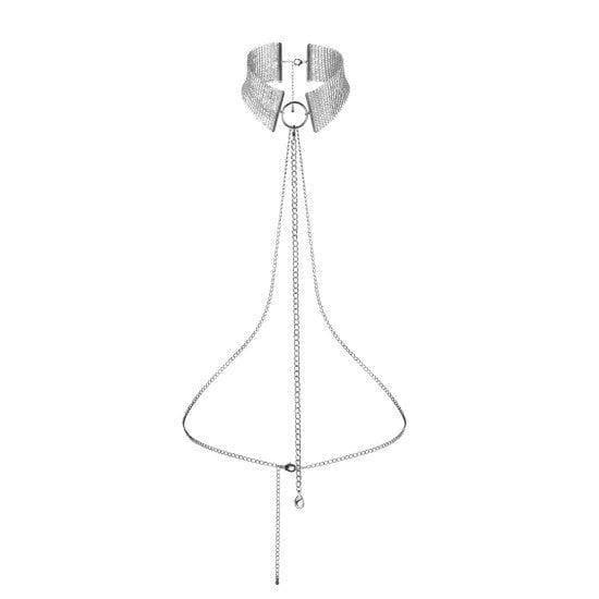 Bijoux Indiscrets Desir Metallique Collar - Silver - Romantic Blessings