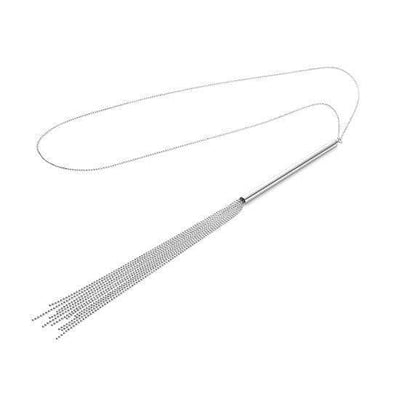 Bijoux Indiscrets Magnifique Collection Chain Necklace Whip - Silver - Romantic Blessings