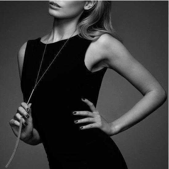 Bijoux Indiscrets Magnifique Collection Chain Necklace Whip - Gold - Romantic Blessings