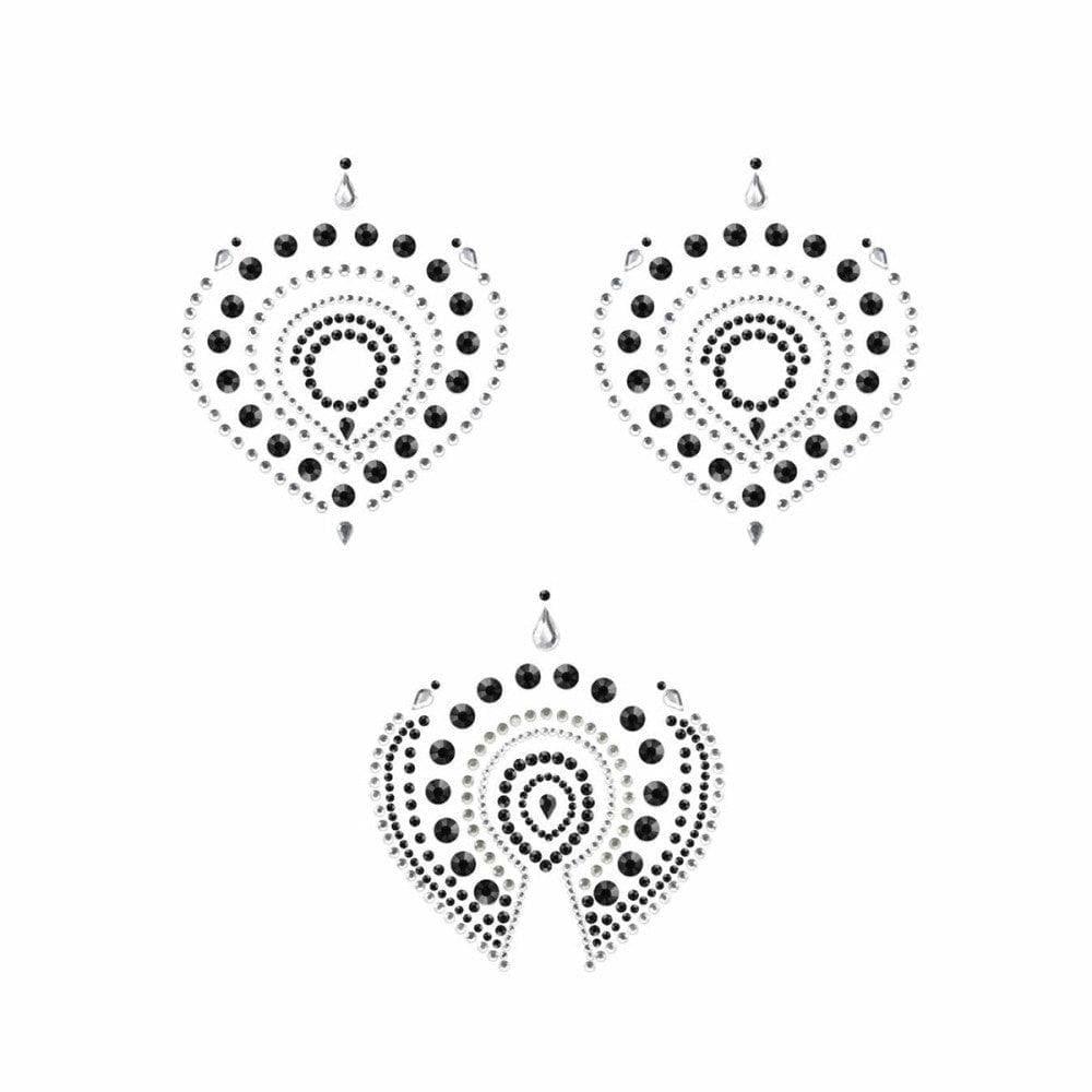 Bijoux Indiscrets Flamboyant - Black/Silver - Romantic Blessings