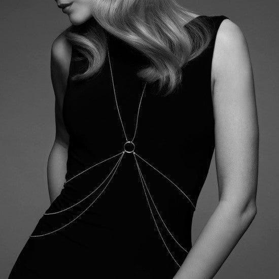 Bijoux Indiscrets Magnifique Collection 8 Body Chain - Gold - Romantic Blessings