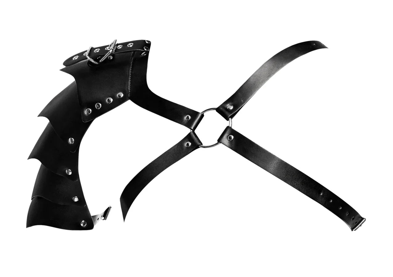 Male Power Leather Men's Aquarius Black One Size