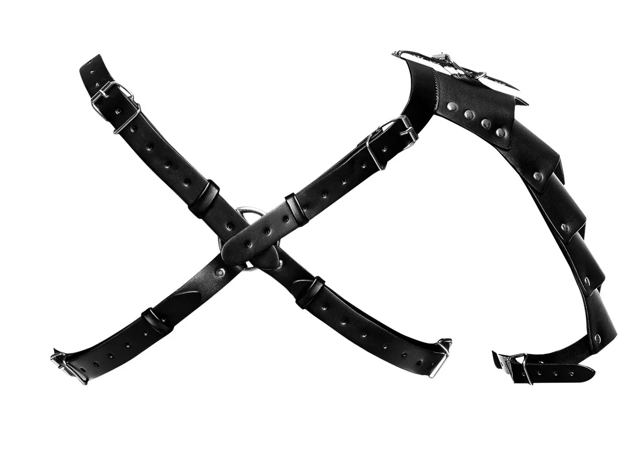 Male Power Leather Men's Aquarius Black One Size