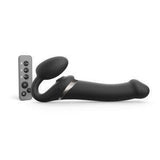 Strap-On-Me Multi Orgasm Bendable 3 Motor Strap-On Large - Romantic Blessings
