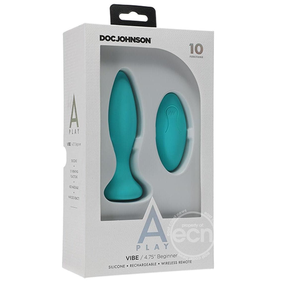A-Play Vibe Beginner Anal Plug with Remote Control - Romantic Blessings