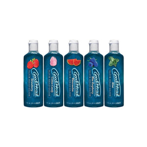 GoodHead Slick Head Glide Water Based Flavored Lubricants 5pc Set Assorted Flavors - Romantic Blessings