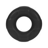 Forto F-33 100% Liquid Silicone Penis Ring Black - Romantic Blessings