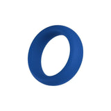 Forto F-64 100% Silicone Wide Penis Ring Blue - Romantic Blessings