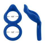Forto F-88 Double Ring 100% Liquid Silicone Penis and Scrotum Ring - Romantic Blessings