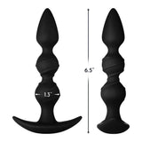 Forto F-42 Spiral Anal Beads Butt Plug - Romantic Blessings